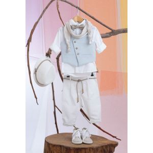 Bambolino:Mironas Βαπτιστικό ρούχο για αγόρι 1417